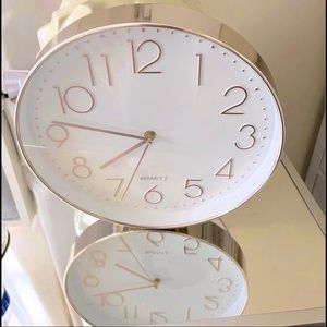 Rose Gold Wall Clock